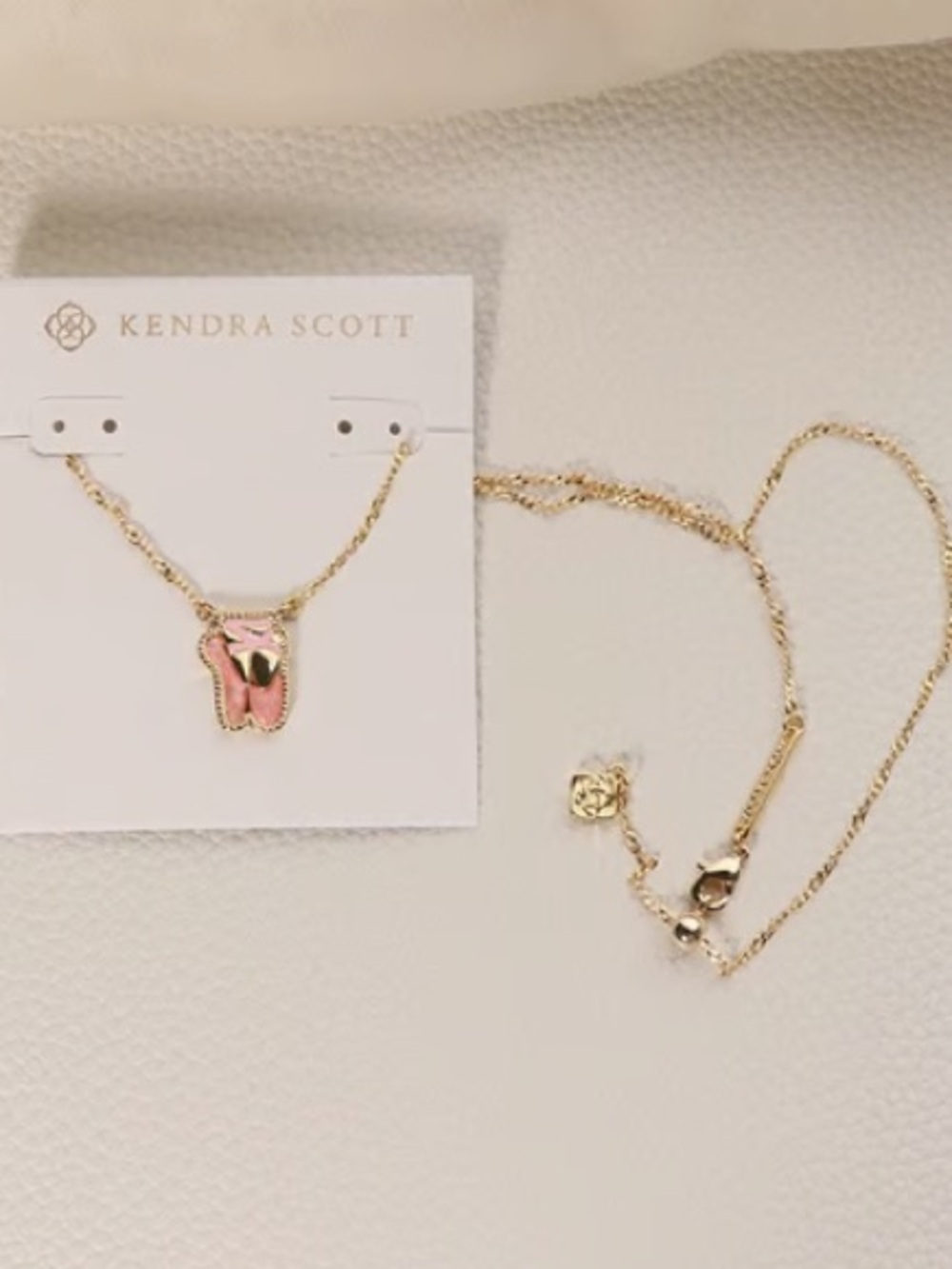 Kendra Scott Ballet Gold Pendant Necklace
